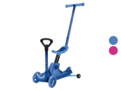 Playtive 4-in-1 Kleinkinder Scooter, mit höhenverstellbarem Sattel