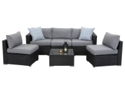 Lidl Mexo MeXo Gartenmöbel Lounge Set, mit Tisch inkl. Polster