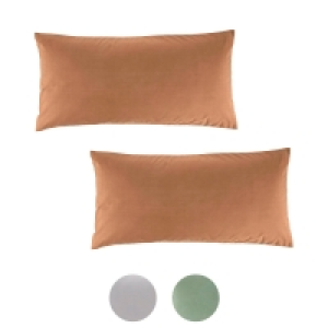 DORMIA Kissenbezug 40 x 80 cm, 2er-Packung