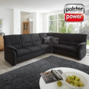 Roller  polsterpower Ecksofa - anthrazit - verschiedene Ausführungen