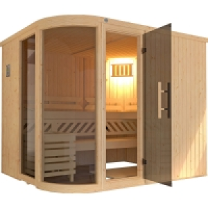 OBI  Weka Design-Sauna Sara Ofen/Steuerung 244 x 194 x 199 cm