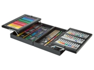 crelando® Malkoffer mit Farben, im Holzkoffer 39.99 €