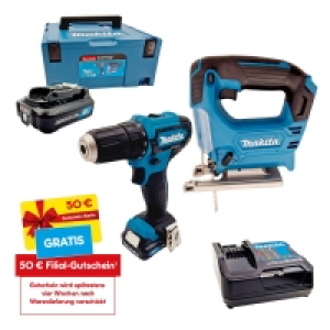 Netto  Makita Akku Spezialset CXT CLX237SAJ + 50 Filial-Gutschein