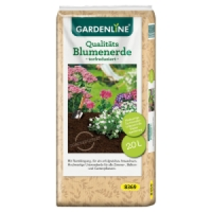 GARDENLINE Qualitäts-Blumenerde 20 l