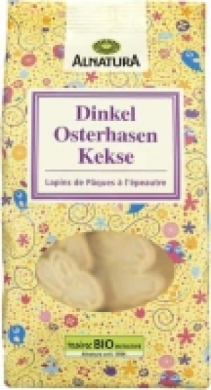 Dinkel-Osterhasen-Kekse 1.99&nbsp;&euro;