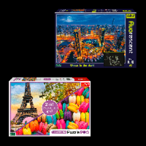 Aldi Nord Trefl TREFL 2-in-1- / Fluo-Puzzle