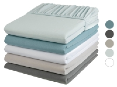 LIVARNO home Bi-Elastic Jersey Spannbettlaken, 90-100 x 200 cm