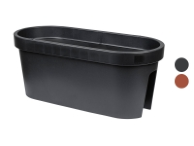 Lidl Parkside® PARKSIDE® Blumentopf für Balkongelände, L 59 x B 24 x H 26 cm