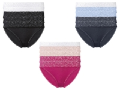 esmara® Damen Minislips, 5 Stück, mit hohem Baumwollanteil 8.99 €