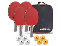 Lidl Joola JOOLA Tischtennis-Set »Team School«, mit 4 Schlägern + 8 Bälle