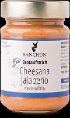 Ebl Naturkost  Sanchon Cheesana Brotaufstrich Jalapeño