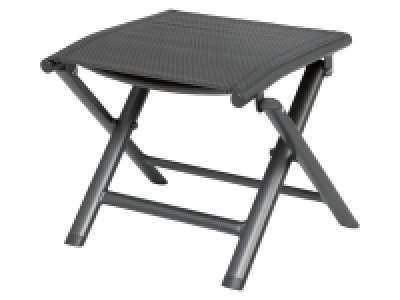 Lidl Livarno Home LIVARNO home Alu-Klapphocker »Houston«, schwarz/anthrazit