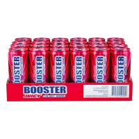 Netto  Booster Energy Drink Juicy 0,33 Liter Dose, 24er Pack