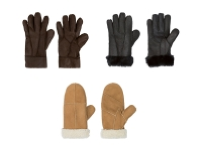 Lidl Esmara® esmara® Damen Lammfellhandschuhe aus Leder