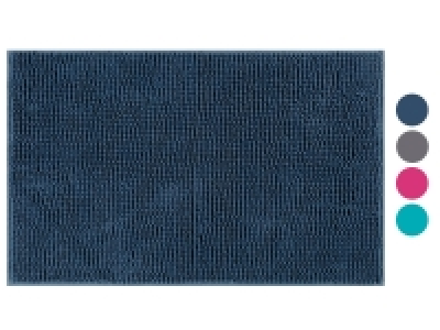 Lidl Livarno Home LIVARNO home Chenille Badematte, 50 x 80 cm