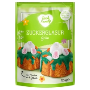 Aldi Süd  BACK FAMILY Zuckerglasur 125 g