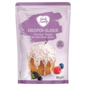 Aldi Süd  BACK FAMILY Knusper-Glasur 100 g