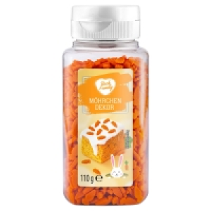 Aldi Süd  BACK FAMILY Möhrchen-Dekor 110 g