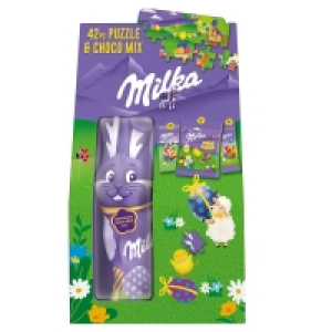 Aldi Süd  MILKA Puzzle & Choco Mix 124 g