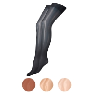 Aldi Süd  NUR DIE Damen Seidenfein-Strumpfhose, 2er-Packung