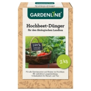 Aldi Süd  GARDENLINE Dünger für den ökologischen Landbau 2 kg