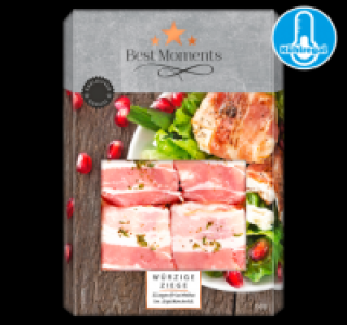 BEST MOMENTS Würziger Ziegenkäse im Speckmantel 3.33 €