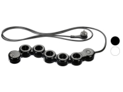 SILVERCREST® Wendige Steckdosenleiste, 5-fach, 2 USB-Anschlüsse 14.99 €