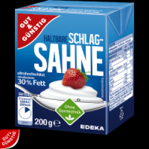 Edeka  Haltbare Schlagsahne