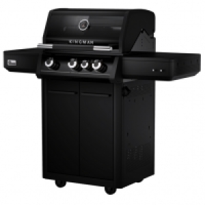 Hagebau Mr. Gardener Gasgrill Â»KingmanÂ«, direktes Grillen, Gusseisen (emailliert)