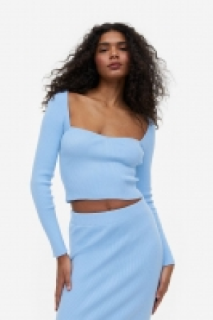 Rippstrick-Shirt im Bustier-Stil 25.99 €