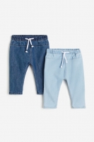 HM  2-pack Tapered Leg Jeans