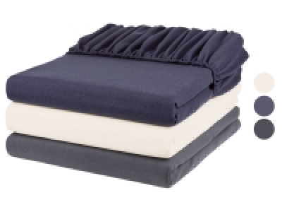 LIVARNO home Feinbiber Spannbettlaken, 140-160 x 200 cm 11.99 €