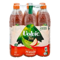 Netto  Volvic Tee Creation Pfirsich 1,5 Liter, 6er Pack