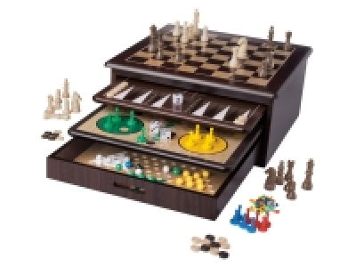 Lidl Playtive Playtive Holz 10-in-1 Spielesammlung, unterschiedliche Spiele