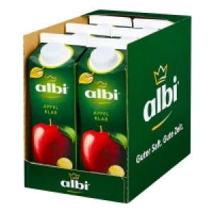 Netto  albi Apfelsaft klar 1 Liter, 6er Pack