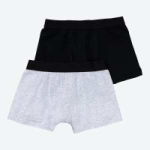 NKD  Jungen-Retroshorts mit schwarzem Gummibund, 2er-Pack