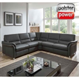 Roller  polsterpower Ledersofa - anthrazit - verschiedene Ausführungen