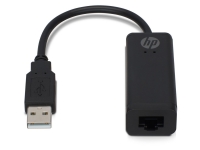 Lidl Hp HP Netzwerk Adapter USB A auf RJ45 0,1m, schwarz