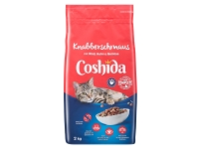 COSHIDA Katzentrockenfutter Rind, Huhn & Gemüse, 3x 2kg