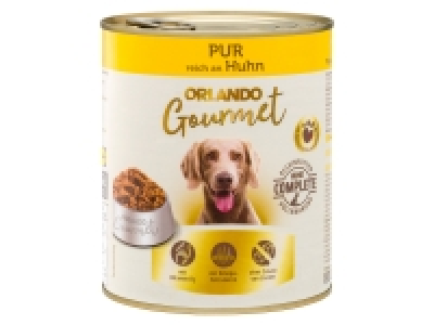 ORLANDO Gourmet Hundenassnahrung High Premium Huhn