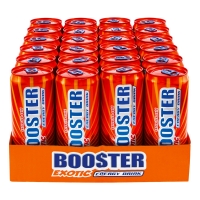 Netto  Booster Energy Drink Exotic 0,33 Liter Dose, 24er Pack