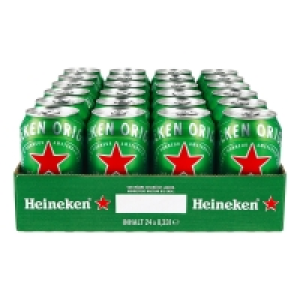 Heineken 5,0 % vol 0,33 Liter Dose, 24er Pack 19.00 €