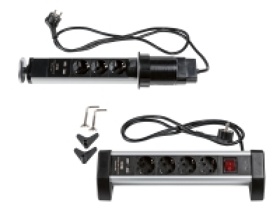 Lidl Silvercrest® SILVERCREST® Steckdosenleiste / Tischsteckdosenleiste, mit USB