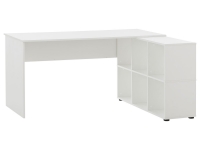 Lidl Schildmeyer Schildmeyer Büroserie 400 - Schreibtisch, mit Regal, modern, weiß