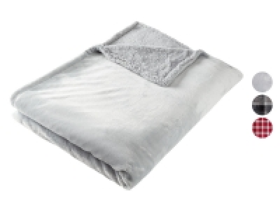 LIVARNO home Kuscheldecke, mit Teddyfleece, 150 x 200 cm