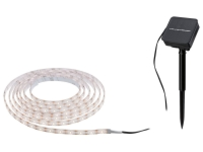 Lidl Paulmann Paulmann Solar LED Strip mit Dämmerungssensor, schwarz