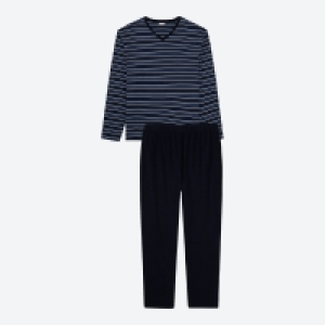 Herren-Schlafanzug mit Ringelmuster, 2-teilig 19.99 €