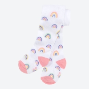 NKD  Baby-Mädchen-Strumpfhose mit Regenbogen-Muster