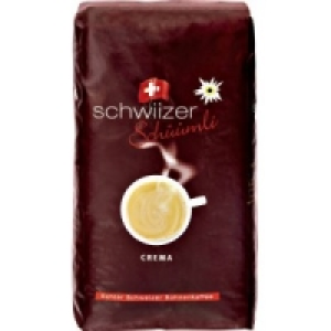 Schwiizer Schüümli Crema / Espresso 9.99 €