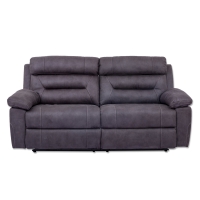 Roller  Sofa 2,5-Sitzer - grau - mit Relaxfunktion - 196 cm breit